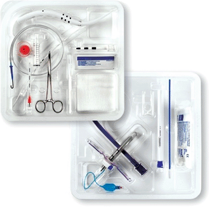 Image: The Portex UniPerc percutaneous tracheostomy kit (photo courtesy Smiths Medical). Image: The Portex UniPerc percutaneous tracheostomy kit (photo courtesy Smiths Medical).
